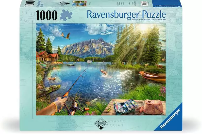 Life at the Lake - Standard Adult Puzzle, 1000 Pieces