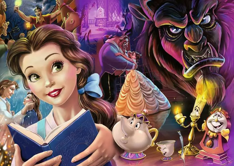 Disney Princess: Belle - Standard Adult Puzzle, 1000 Pieces