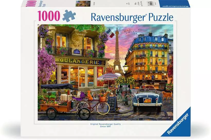 Paris in the Dawn - Standard Adult Puzzle, 1000 Pieces