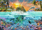 The Underwater Island - Standard Adult Puzzle, 1000 Pieces