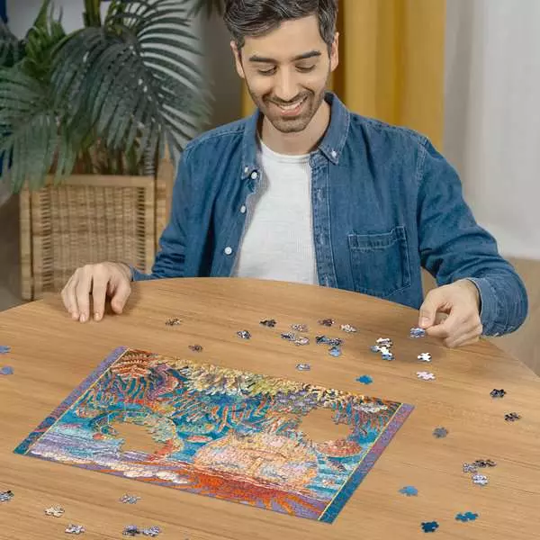 Sun and Sea - Larger Puzzle Pieces, 500 Pieces (Large)