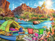 Canyon Camping - Standard Adult Puzzle, 1500 Pieces