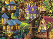 Twilight in the Treetops - Standard Adult Puzzle, 1500 Pieces
