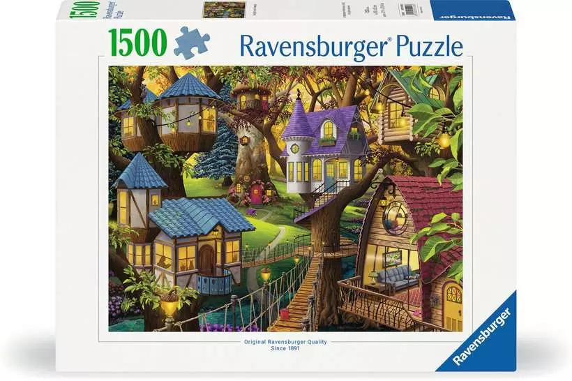 Twilight in the Treetops - Standard Adult Puzzle, 1500 Pieces
