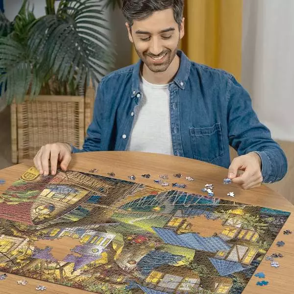 Twilight in the Treetops - Standard Adult Puzzle, 1500 Pieces