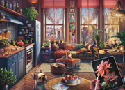 Cozy Boho Studio - Larger Puzzle Pieces, 500 Pieces (Large)