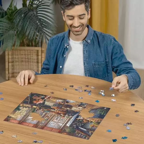 Cozy Boho Studio - Larger Puzzle Pieces, 500 Pieces (Large)