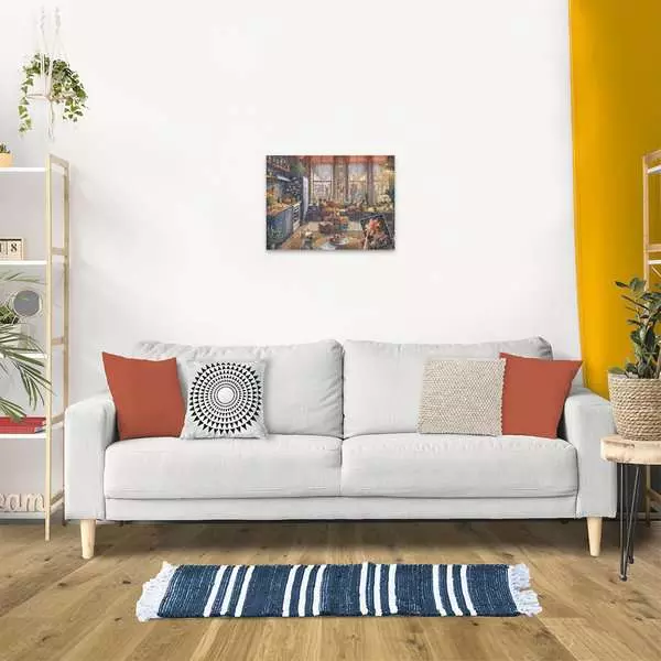 Cozy Boho Studio - Larger Puzzle Pieces, 500 Pieces (Large)