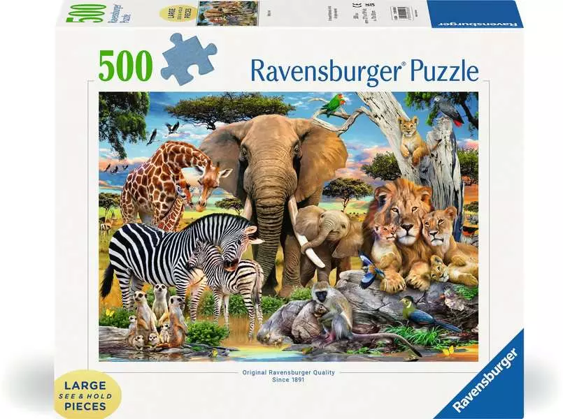Baby Love - Larger Puzzle Pieces, 500 Pieces (Large)
