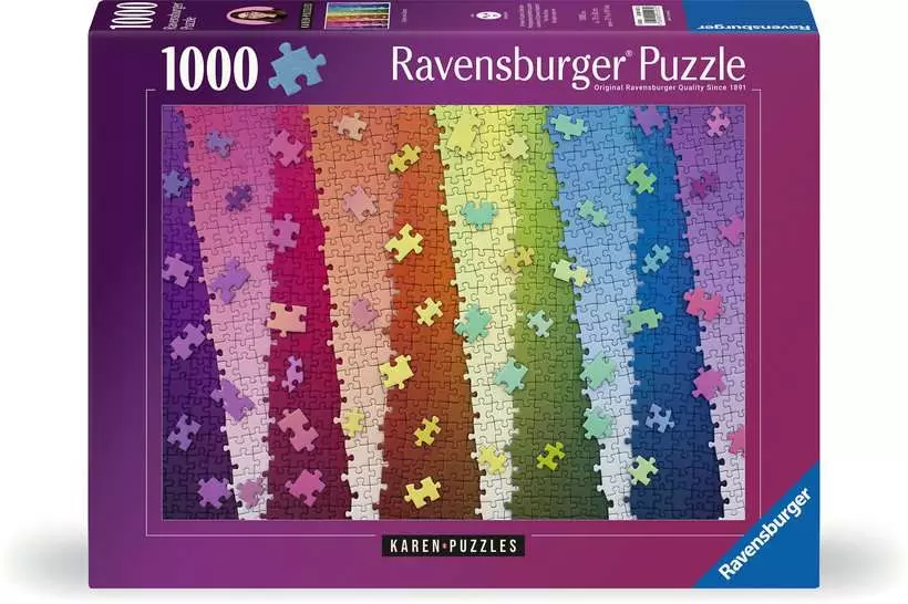 Colors on Colors - Standard Adult Puzzle, 1000 Pieces