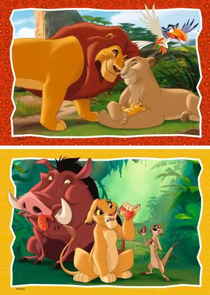 Disney The Lion King: Circle of Life - Children's Puzzle, 2 Puzzles x 24 Pieces