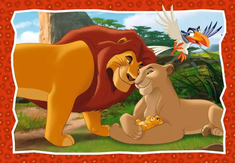 Disney The Lion King: Circle of Life - Children's Puzzle, 2 Puzzles x 24 Pieces