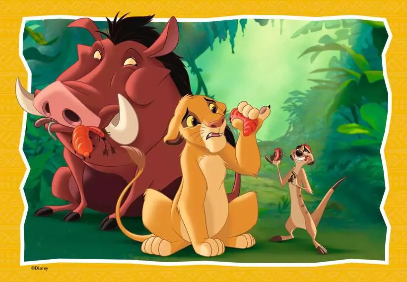 Disney The Lion King: Circle of Life - Children's Puzzle, 2 Puzzles x 24 Pieces