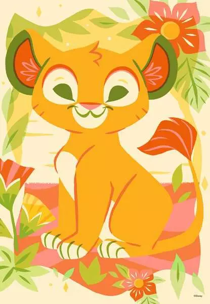 Disney Classics: Simba - Puzzle Moment, 300 Pieces