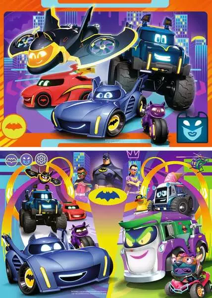 Batwheels: Ready for Action - Children's Puzzle, 2 Puzzles x 24 Pieces