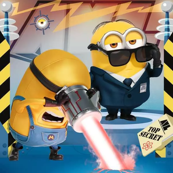 Minions: Despicable Me 4 - Children's Puzzle, 3 Puzzles x 49 Pieces