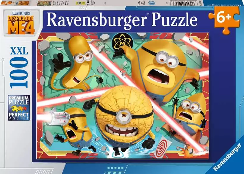 Minions: Despicable Me 4 - Children's Puzzle, 100 Pieces (XXL)