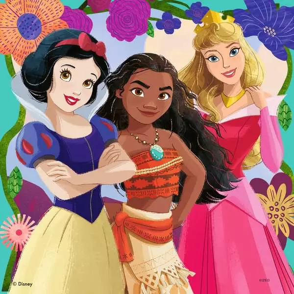 Disney Princess: Girl Power! - Children's Puzzle, 3 Puzzles x 49 Pieces