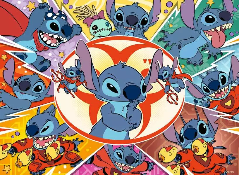 Disney Stitch: In My Own World - Children's Puzzle, 100 Pieces (XXL)