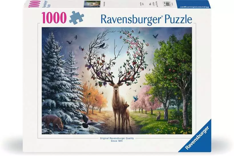 Magical Deer - Standard Adult Puzzle, 1000 Pieces