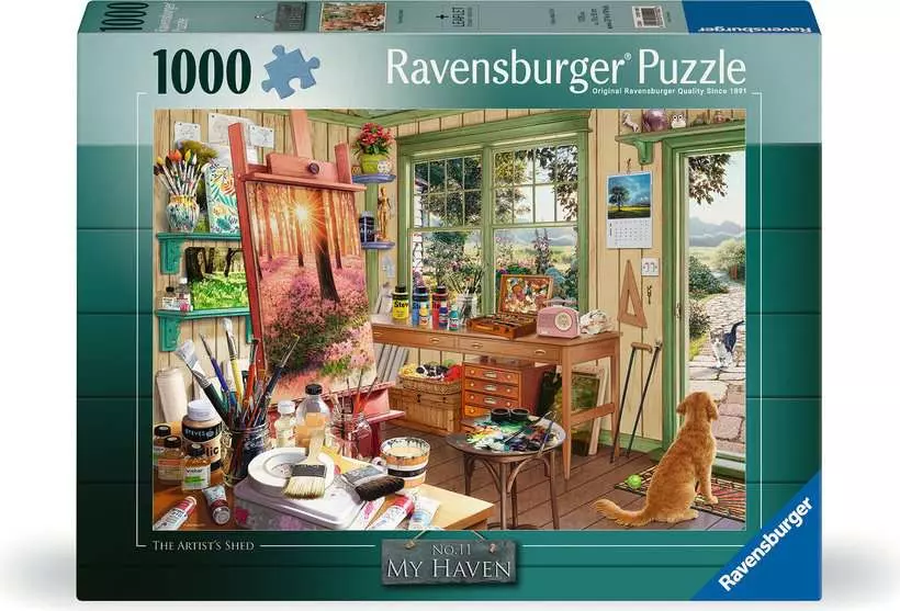 The Artist's Shed - My Haven, 1000 Pieces