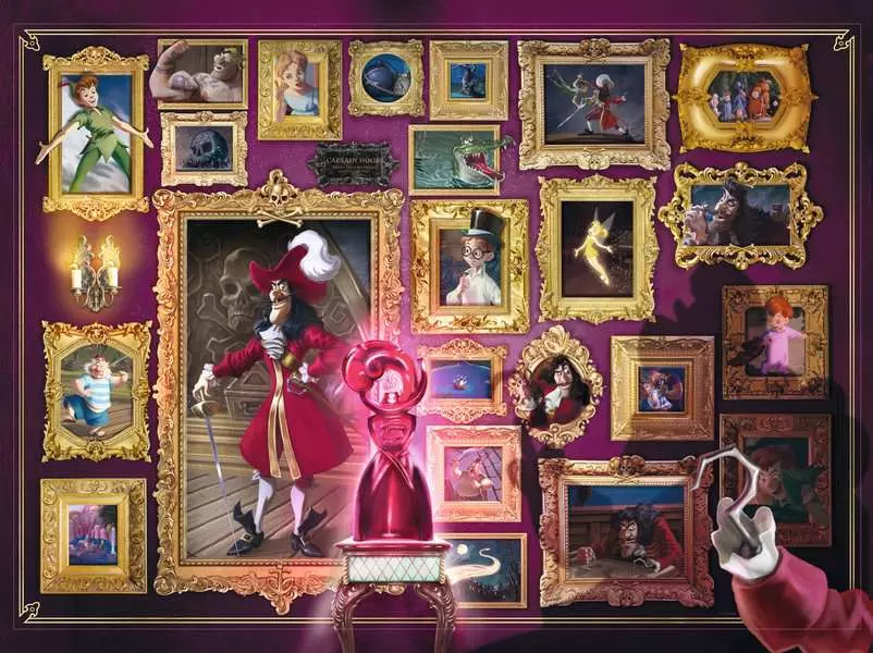 Disney Villainous: Captain Hook, 1000 Pieces
