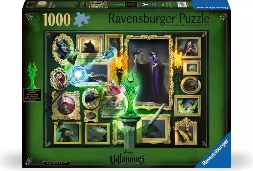 Disney Villainous: Maleficent, 1000 Pieces