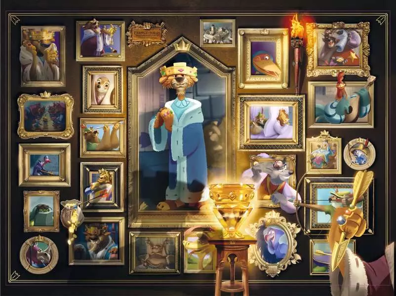 Disney Villainous: Prince John, 1000 Pieces
