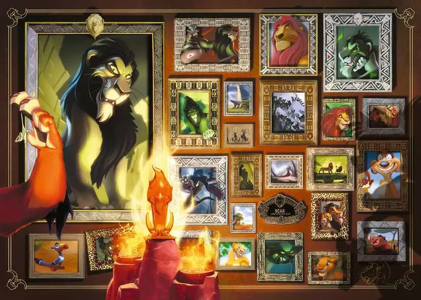 Disney Villainous: Scar, 1000 Pieces