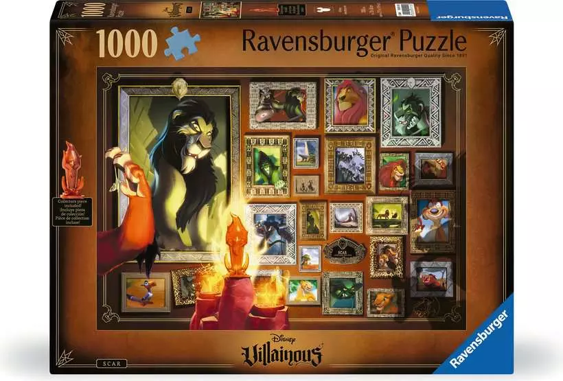 Disney Villainous: Scar, 1000 Pieces