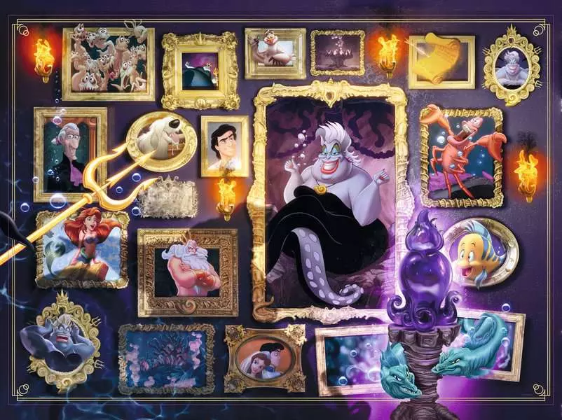 Disney Villainous: Ursula, 1000 Pieces