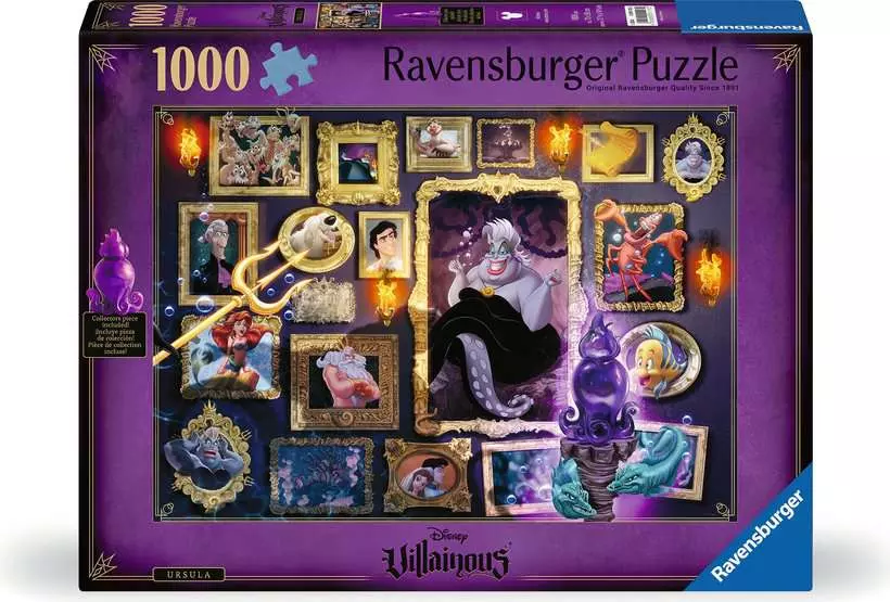 Disney Villainous: Ursula, 1000 Pieces