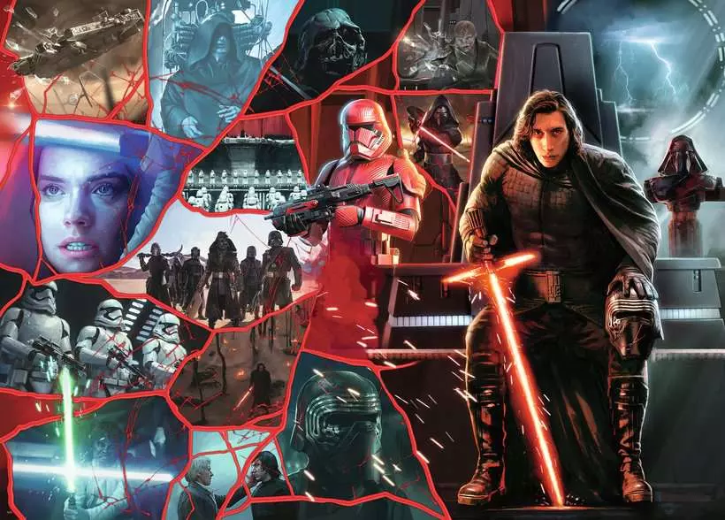 Star Wars Villainous: Kylo Ren, 1000 Pieces