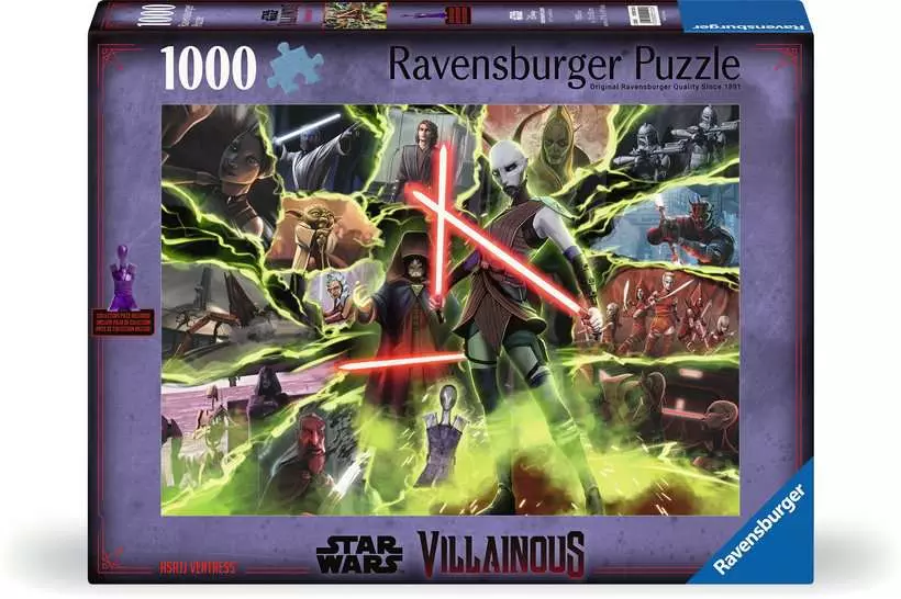 Star Wars Villainous: Asajj Ventress, 1000 Pieces