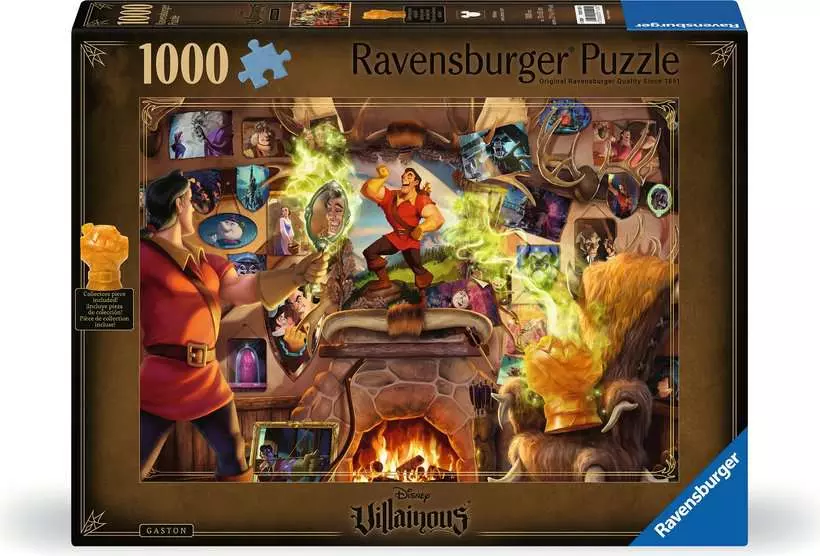 Disney Villainous: Gaston, 1000 Pieces