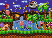 Sonic the Hedgehog: Classic Sonic - Standard Adult Puzzle, 500 Pieces