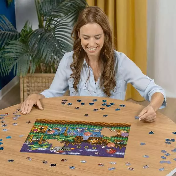 Sonic the Hedgehog: Classic Sonic - Standard Adult Puzzle, 500 Pieces