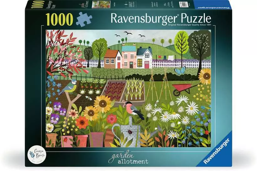 Garden Allotment - Standard Adult Puzzle, 1000 Pieces