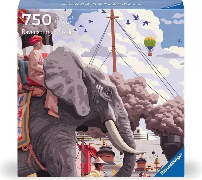 Around the World in 80 Days - Art & Soul, 750 Pieces