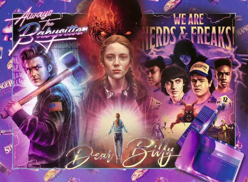 Stranger Things: Dear Billy - Puzzle Moment, 300 Pieces