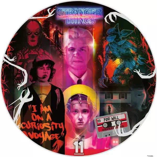 Stranger Things - Round Puzzle, 500 Pieces