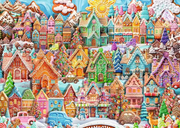 Christmas Cookie Village - Standard Adult Puzzle, 1000 Pieces
