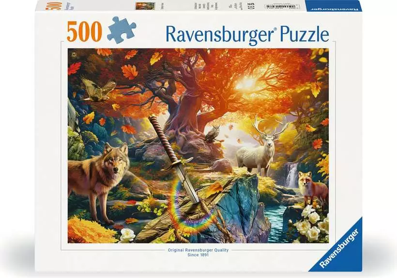 Excalibur Forrest - Standard Adult Puzzle, 500 Pieces