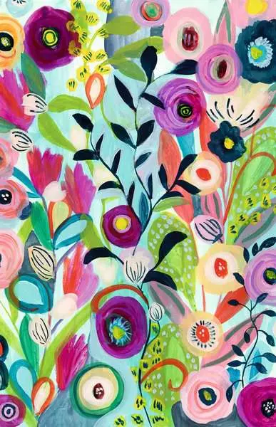 Watercolor Bouquet - Puzzle Moment, 200 Pieces