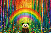 Bamboo Panda - Puzzle Moment, 200 Pieces