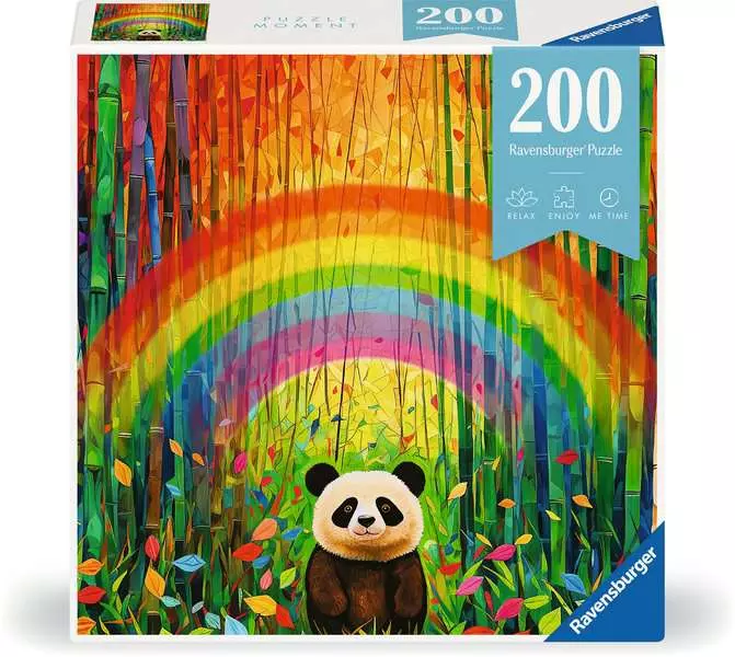 Bamboo Panda - Puzzle Moment, 200 Pieces