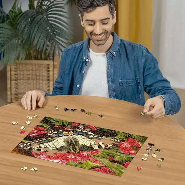 Colorful Animals: Butterfly - Puzzle Highlights, 500 Pieces