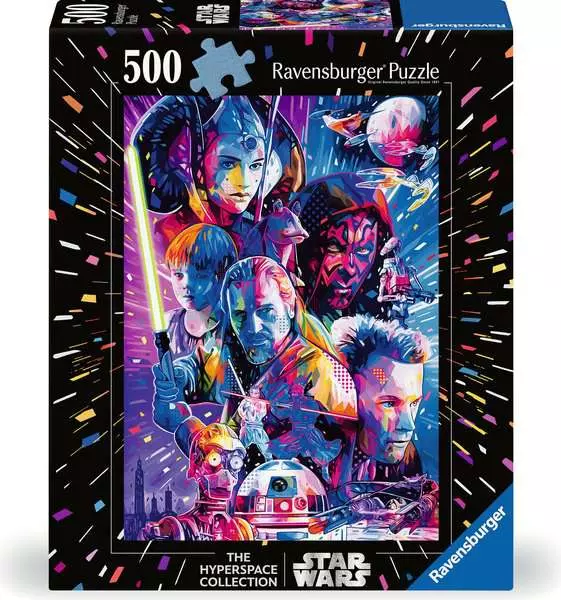 Star Wars - The Hyperspace Collection: The Phantom Menace - Larger Puzzle Pieces, 500 Pieces (Large)