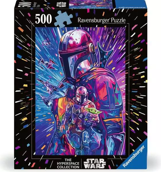 Star Wars - The Hyperspace Collection: The Mandalorian - Larger Puzzle Pieces, 500 Pieces (Large)