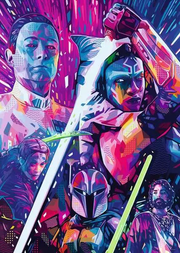 Star Wars - The Hyperspace Collection: Ahsoka - Larger Puzzle Pieces, 500 Pieces (Large)